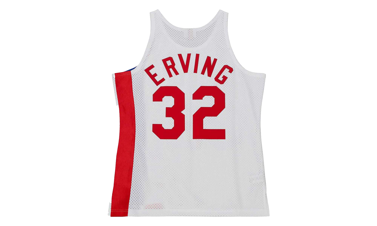 NBA HOME JERSEY NETS 1973 JULIUS ERVING 2