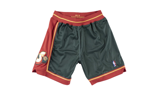 NBA AUTHENTIC ROAD SHORTS SUPERSONICS 95-96 1
