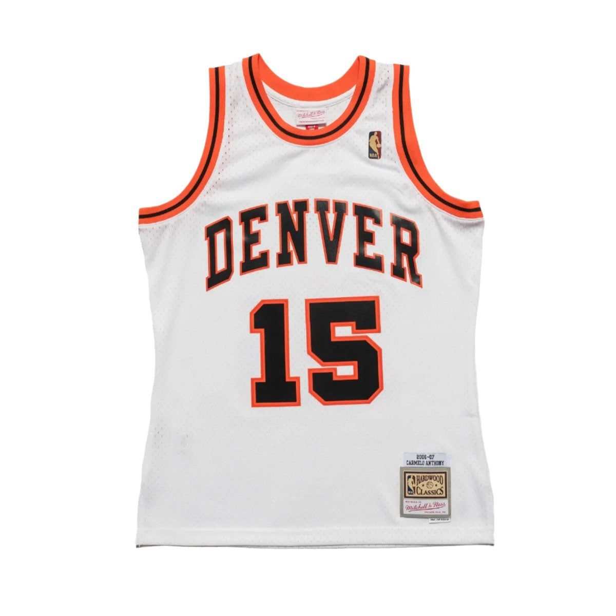 NBA WHITE JERSEY NUGGETS 2006 CARMELO ANTHONY 1