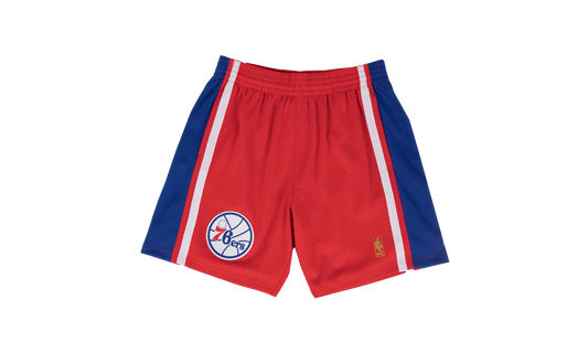 NBA SWINGMAN ROAD SHORTS 76ERS 96-97 1