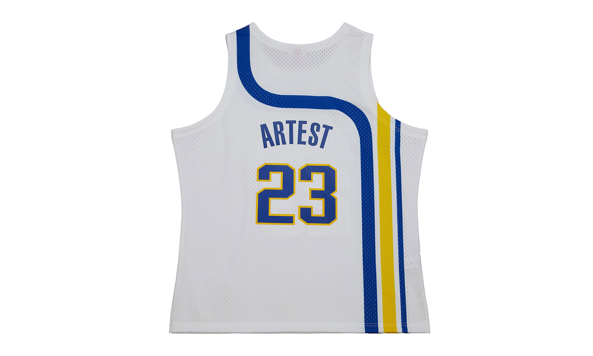 NBA WHITE HWC JERSEY PACERS 2003 RON ARTEST 2